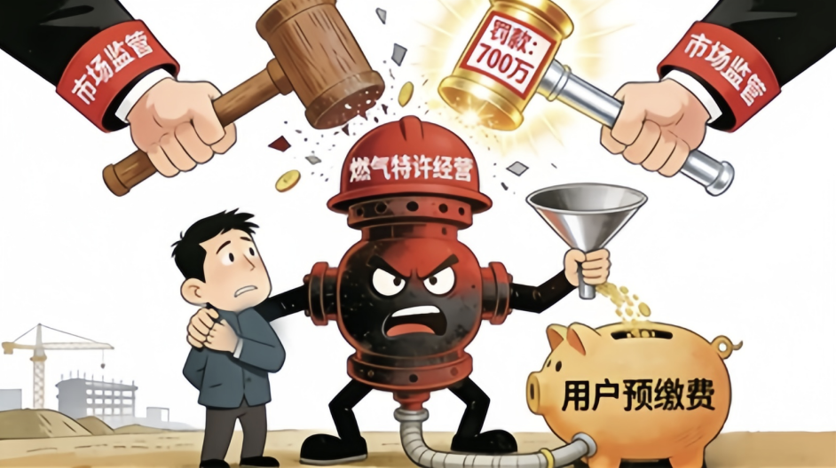 燃气领域垄断行为再领罚单