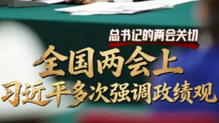 总书记的两会关切丨全国两会上 习近平多次强调政绩观