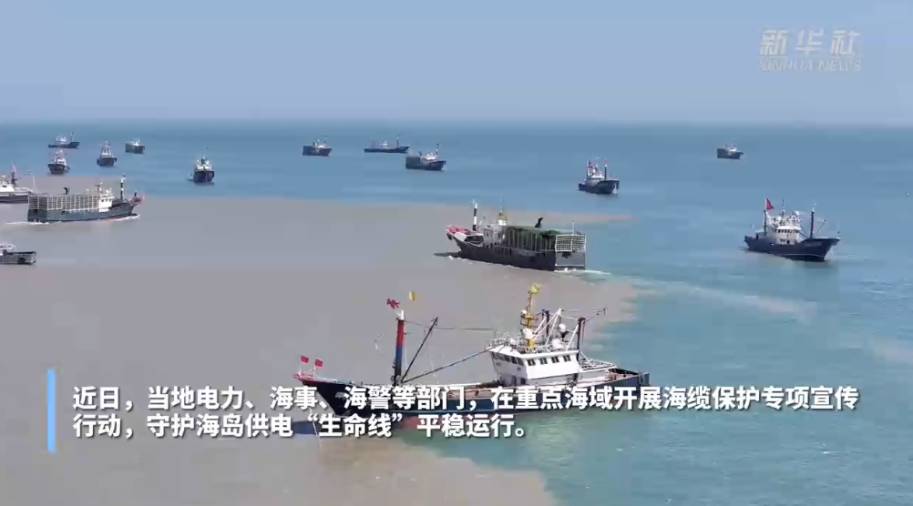 多方联动护海缆 筑牢海岛供电“生命线”