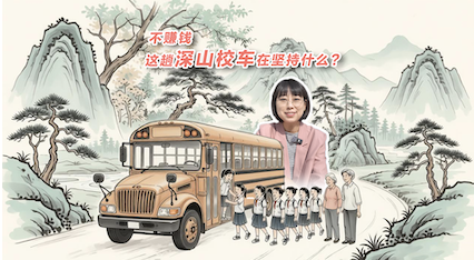 不赚钱 这趟深山校车在坚持什么?